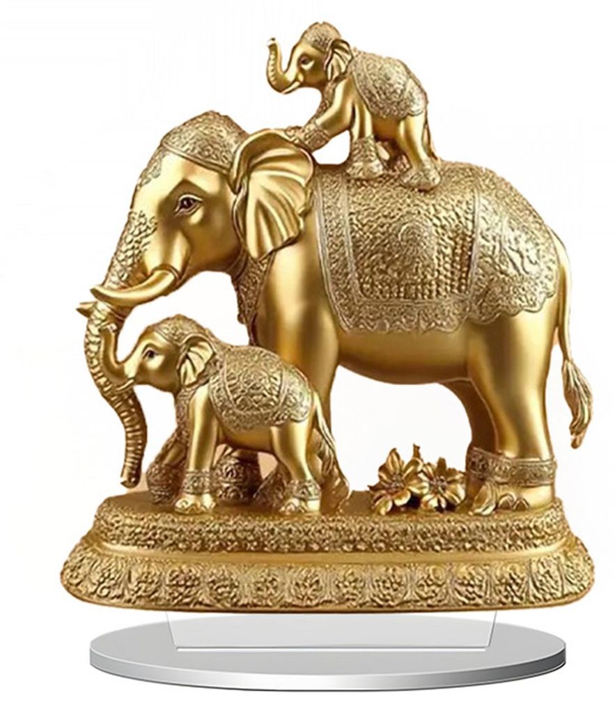 2D Acryl-Tischschild mit Tiermotiven: Pferd, Katze, Pfau, Elefant, Burg, Mondhaus – Dekoration für Zuhause, Büro oder Schreibtisch