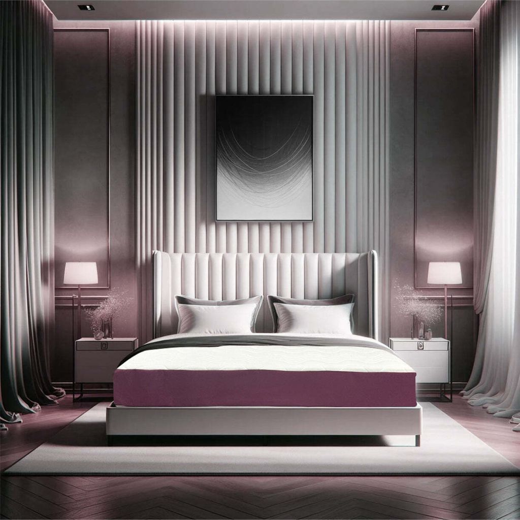 Orthopädische Matratze Best Sleep Color Line Purple, 140x190 cm, 20cm, H3,