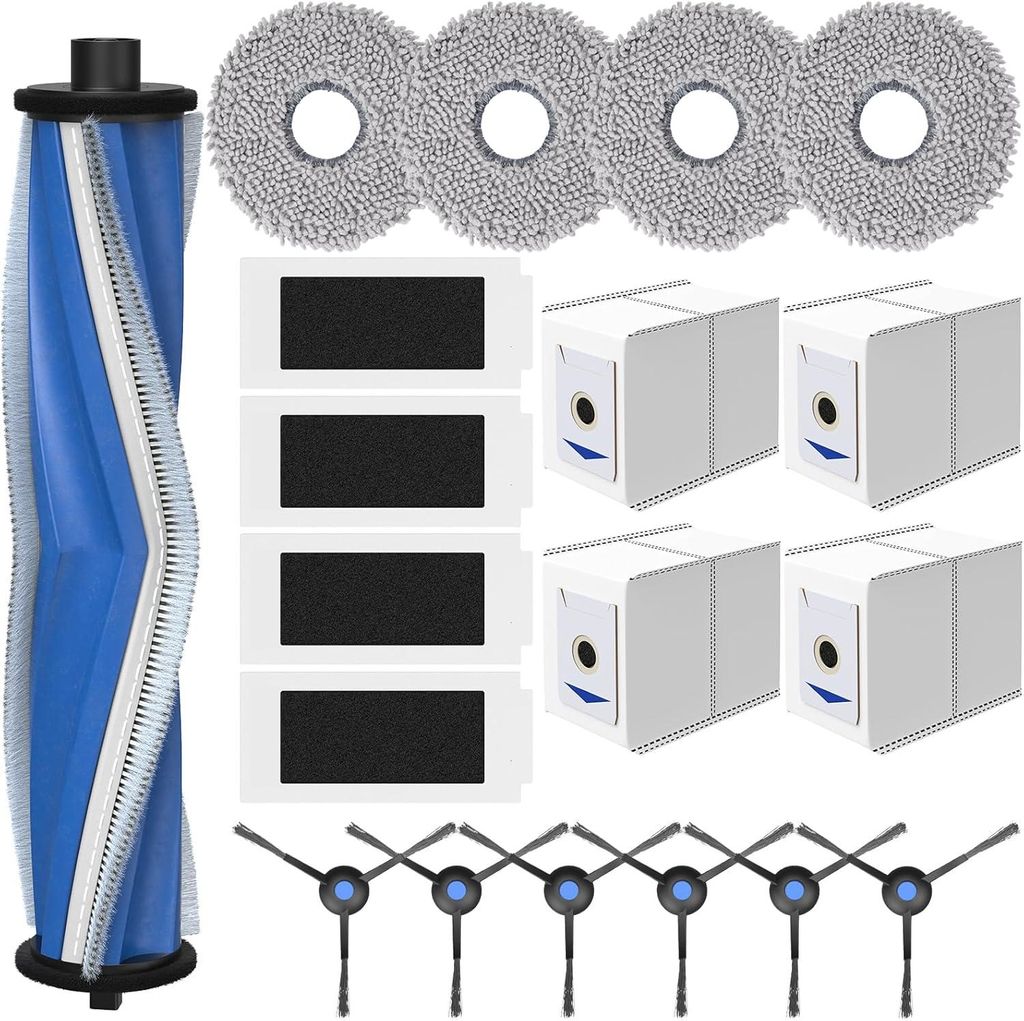 19 Stück Zubehör für Ecovacs Deebot T30 Omni / T30 Pro Omni Produktbild 