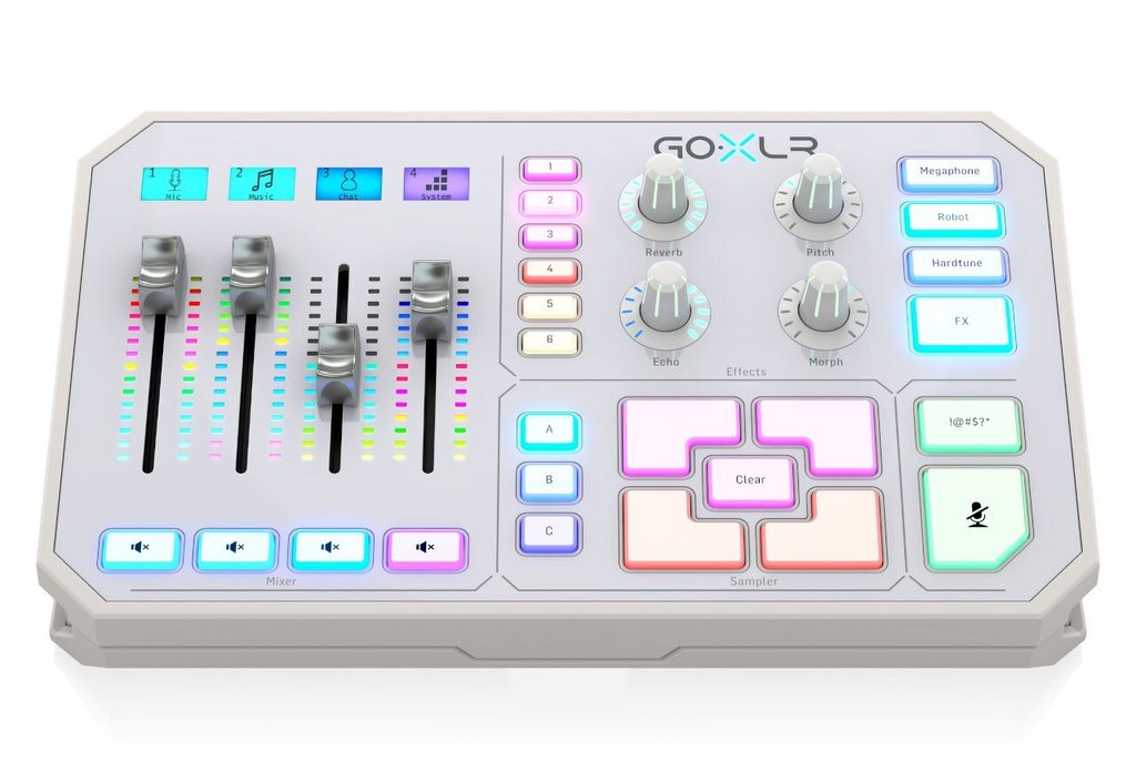 TC Helicon GO XLR-WH - USB-Audiomixer und -Schnittstelle Produktbild 
