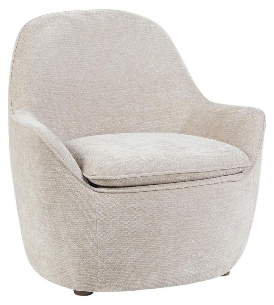 HOMLA Sessel SOFIERO aus beigem Stoff, 74,5 x 72,5 x 75,5 Produktbild 