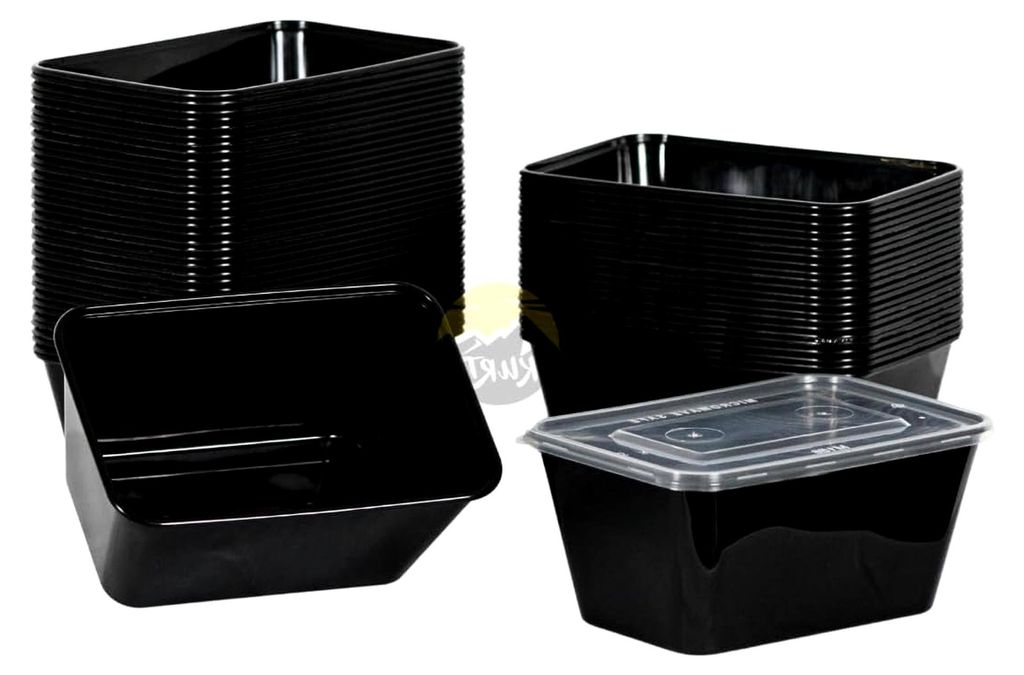 50er Pack 1-Fach Meal Prep Container Essensbox, Lunchbox, Mealprep boxen, Mikrowellengeeignet, Spülmaschinenfest Und Wiederverwendbar - BPA Frei (...