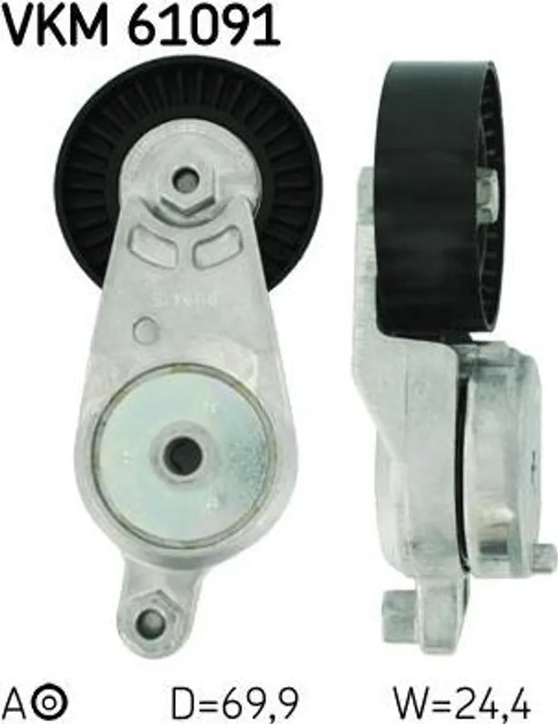 Tendeur SKF VKM61091 pour entretien courroie Toyota Camry, RAV4 et Sienna