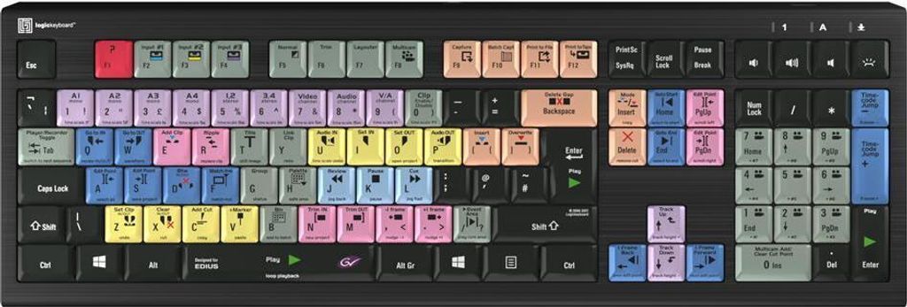 LogicKeyboard GrassValley Edius Astra 2 UK (PC)