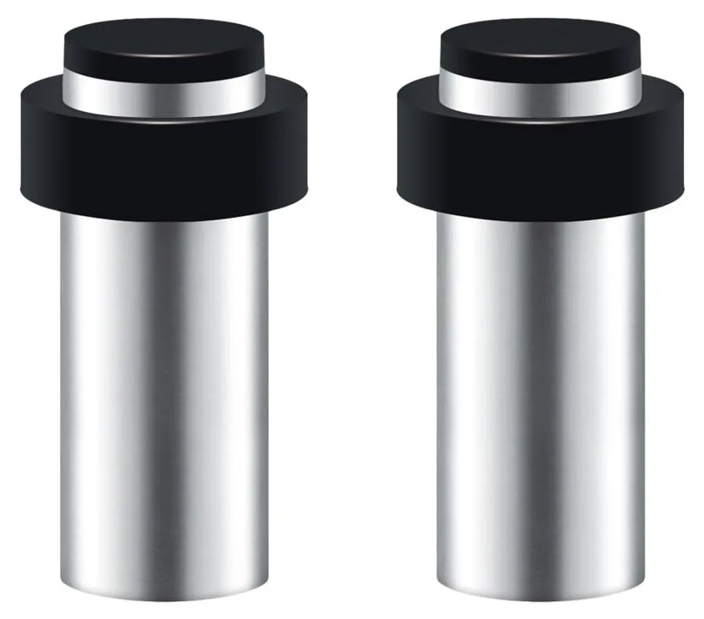 Butoir de Porte Cylindrique 80mm en Inox - Fixation Haute Résistance