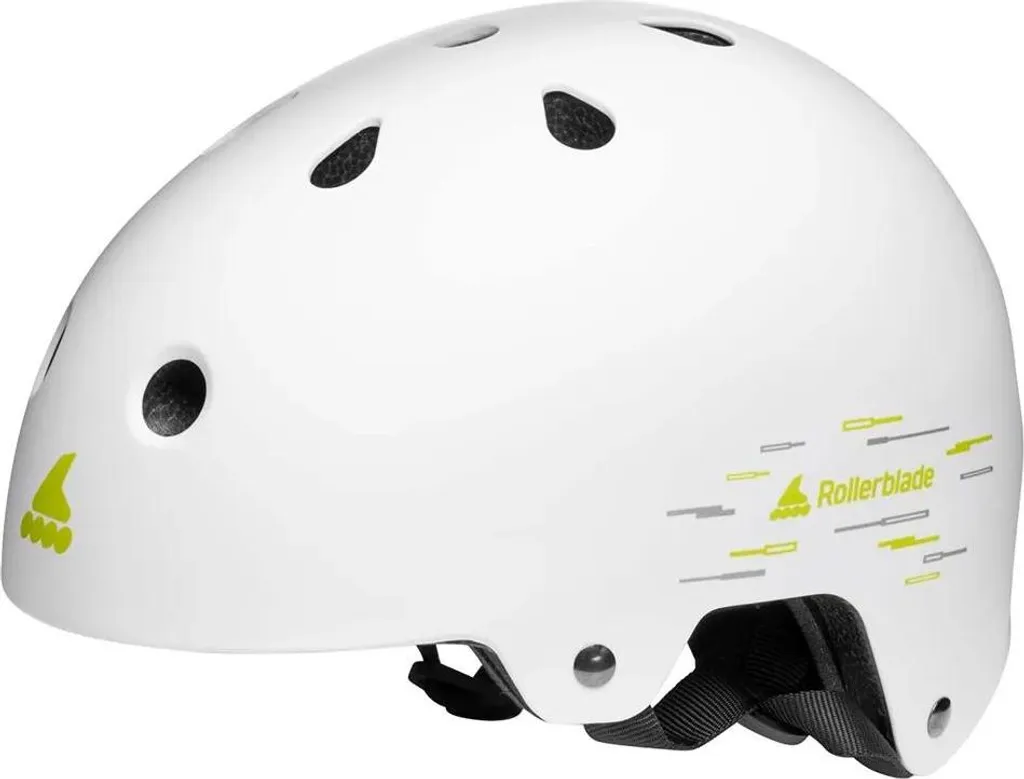 Casque Rollerblade RB JR Blanc S - Fini les Chocs et la Chaleur en Roller