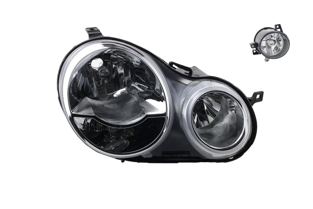 Johns, Scheinwerfer Halogen passend für VW Polo 02 9N 10/2001 -04/05 H7 H1 Re. + Nebel. 6Q1941008AF 6Q1941008BB 6Q1941008M 6Q1941008BA 6Q1941008P ...