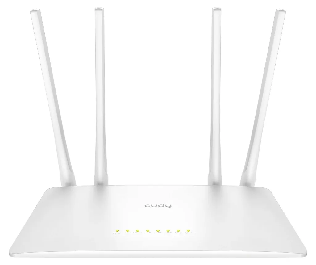 Cudy WR1200 wireless router Fast Ethernet Dual-band (2.4 GHz / 5 GHz) White