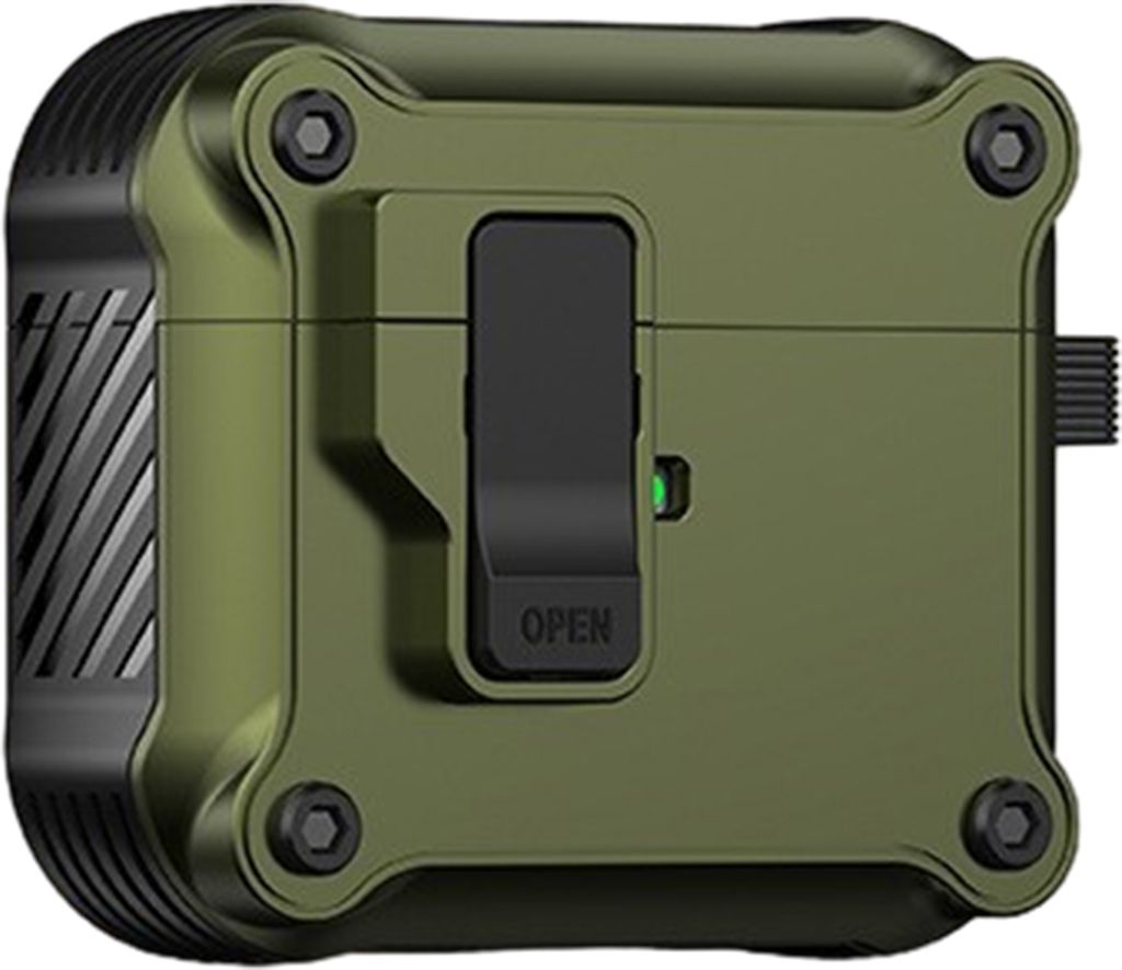 Kopfhörer-Schutzhülle, sichere Verriegelung, vollständiger Schutz mit hängender Schnalle, Kopfhörerabdeckungen für AirPods Pro 2. Generation