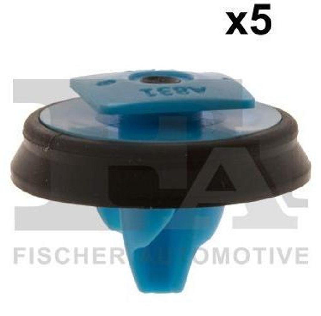 5x FA1 Clip Zier- / Schutzleiste 21-40043.5 für FIAT Ducato Kastenwagen (250, 290) 13mm