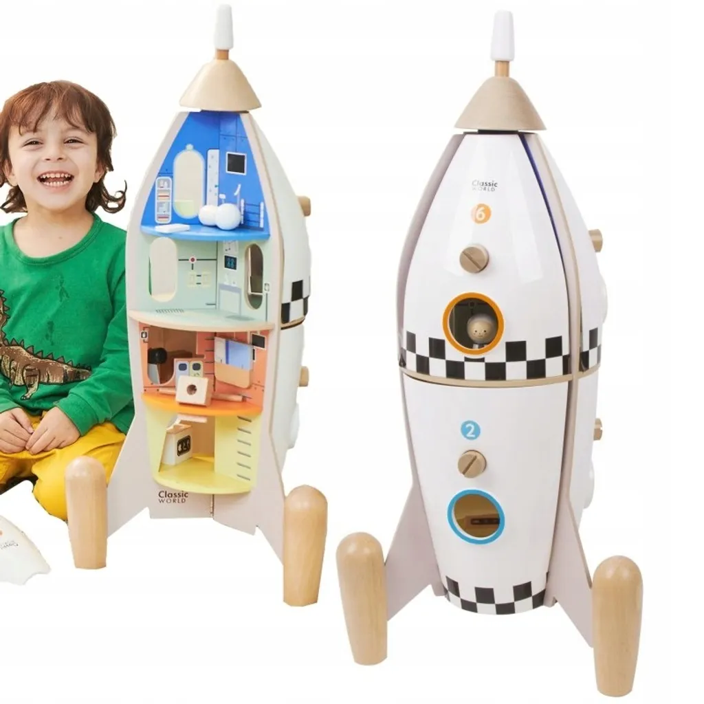 Jouet en bois Classic World : fini l'ennui avec la Maison de la raquette
