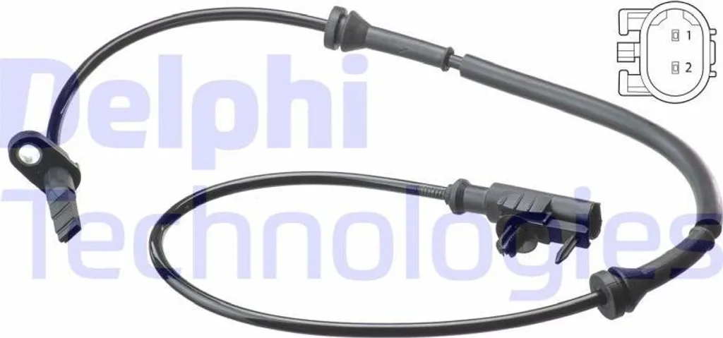 Capteur ABS de vitesse DELPHI SS20678 OE 4545420518 Mitsubishi et Smart