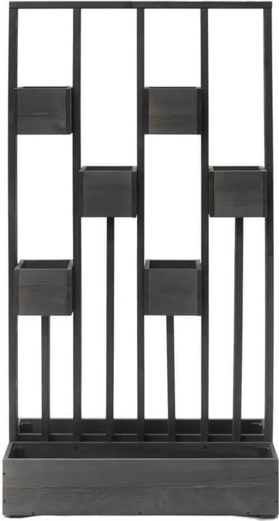 Jardinière verticale Westmann Ulla en bois pour balcon et terrasse 170cm