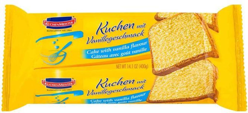 KuchenMeister Vanille-Kuchen 400g Produktbild 