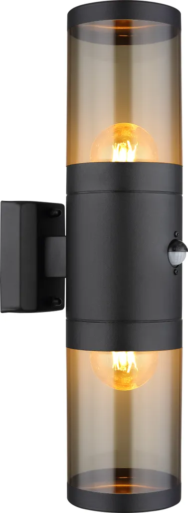 Éclairage Extérieur Anti-Corrosion Inox Noir Mat E27 Globo Lighting