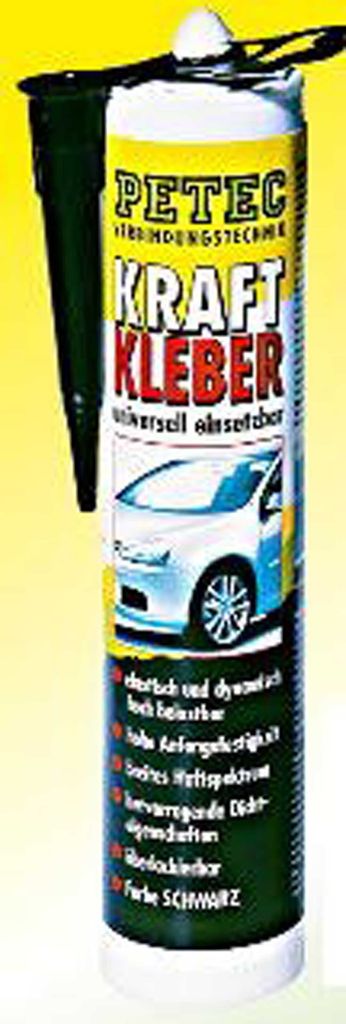 Petec Kraftkleber 290 ml Kartusche, schwarz Produktbild 3