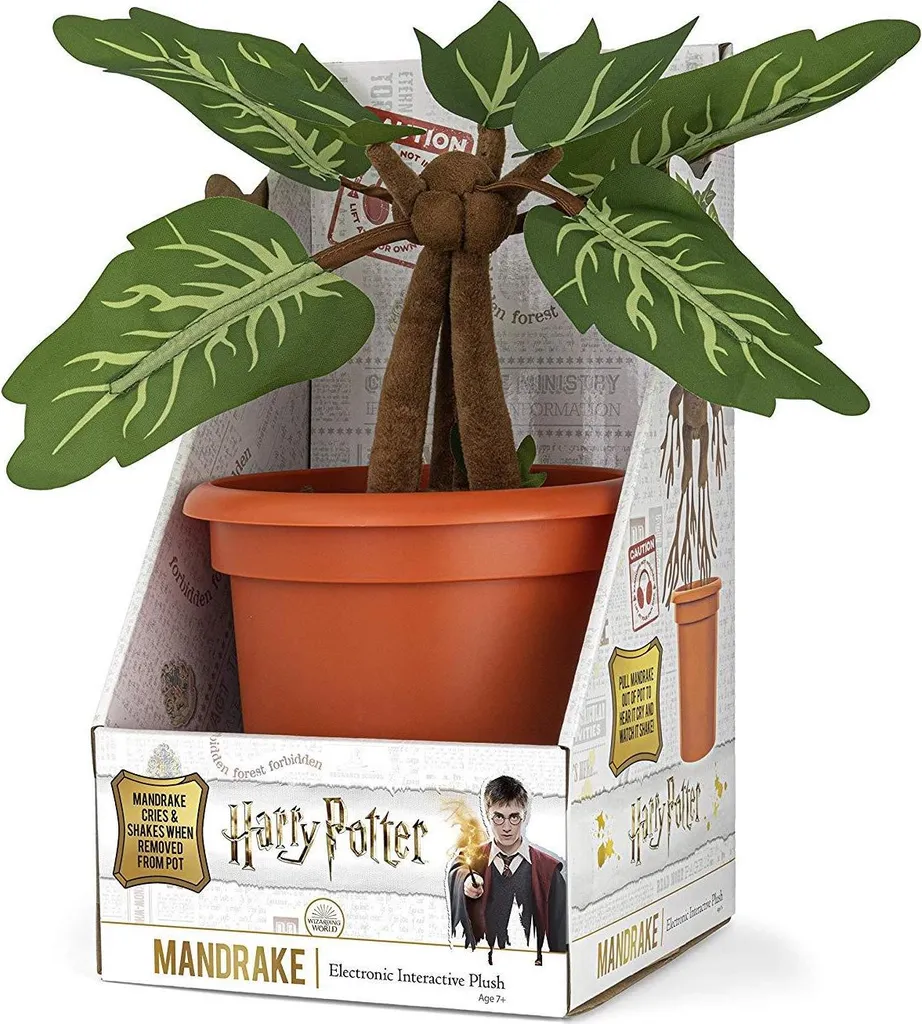 Peluche Mandragore Interactive Edition Collector avec Sons - Taille 24 cm - 10