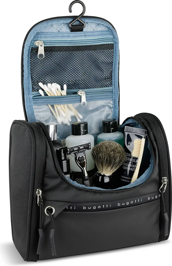 Borsa Toilette Bugatti Blanc DeLight - Impermeabile e Resistente - 13