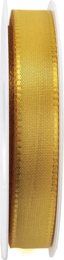 Goldina 8445015150050 Basic Taftband - 15 mm x 50 m, gold