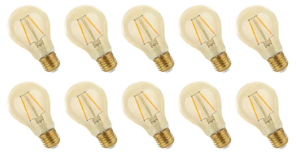 Spectrum LED-Lampe E27 - 2W 240lm 2400K Warmweiß - 10 Stück Produktbild 