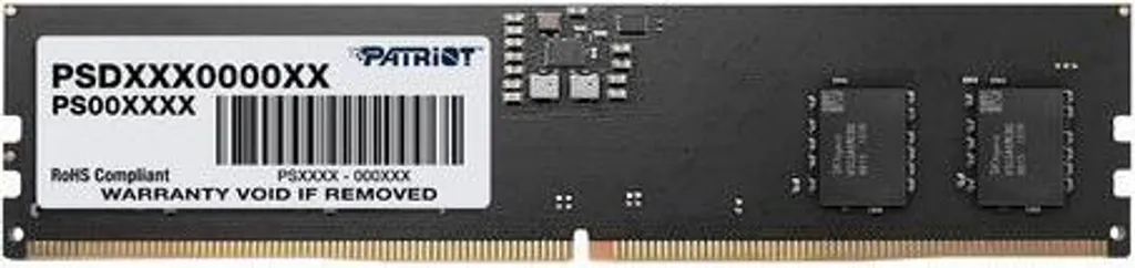 RAM DDR5 8Go Patriot 5200MHz : Finissez-en avec les Ralentissements PC