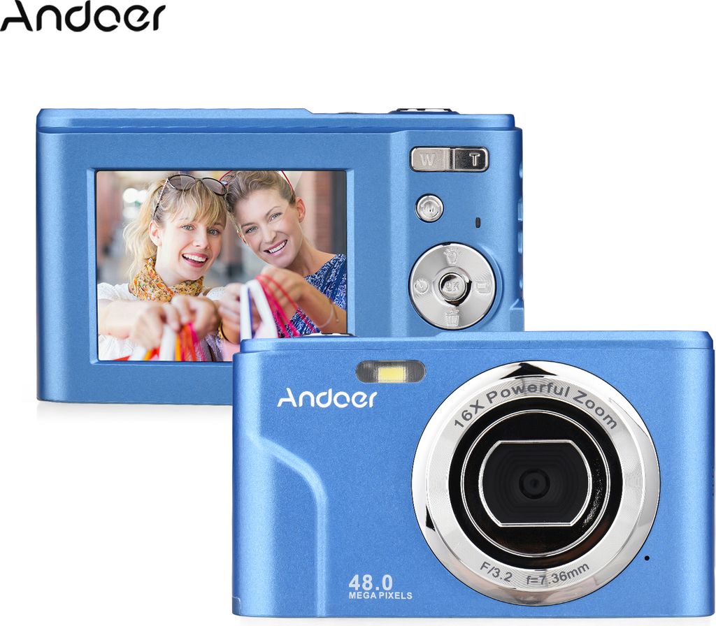 Tragbare Digitalkamera ,1080P Videokamera, 48 MP 2,4'' Produktbild 11