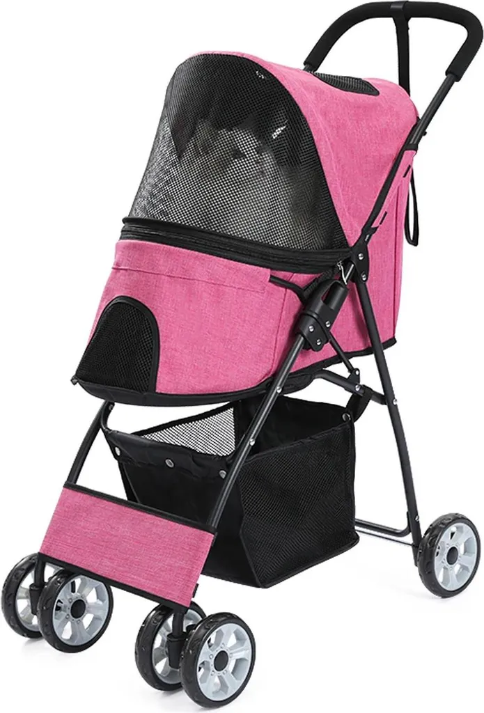 Porte-animal Léger Taille L ABX0027PK avec Finition Design et Compacte