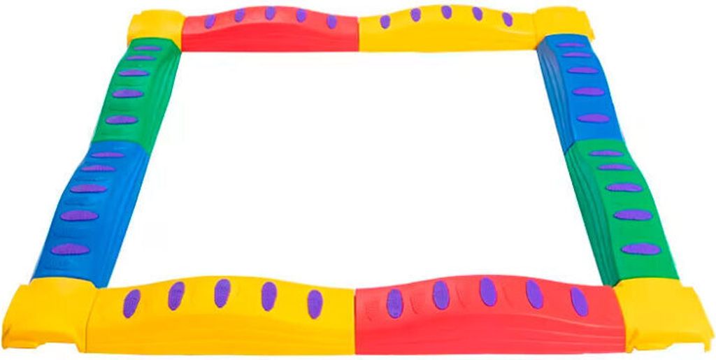 Bicolor Quadratischer Sinnespfad - 12 Elemente