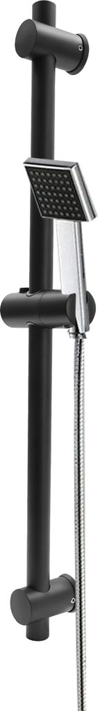 Duschstange Verstellbarer Handbrausehalter Schwarz  für Produktbild 1