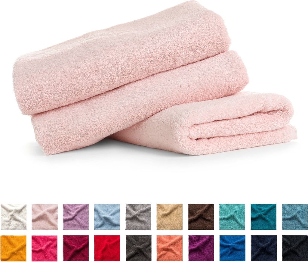 3er Set Handtchücher 500 g/m², 100% Baumwolle, Handtuch 50x100 cm nr 22 - türkis, einzeln verpackt, 23 Farben zur Auswahl