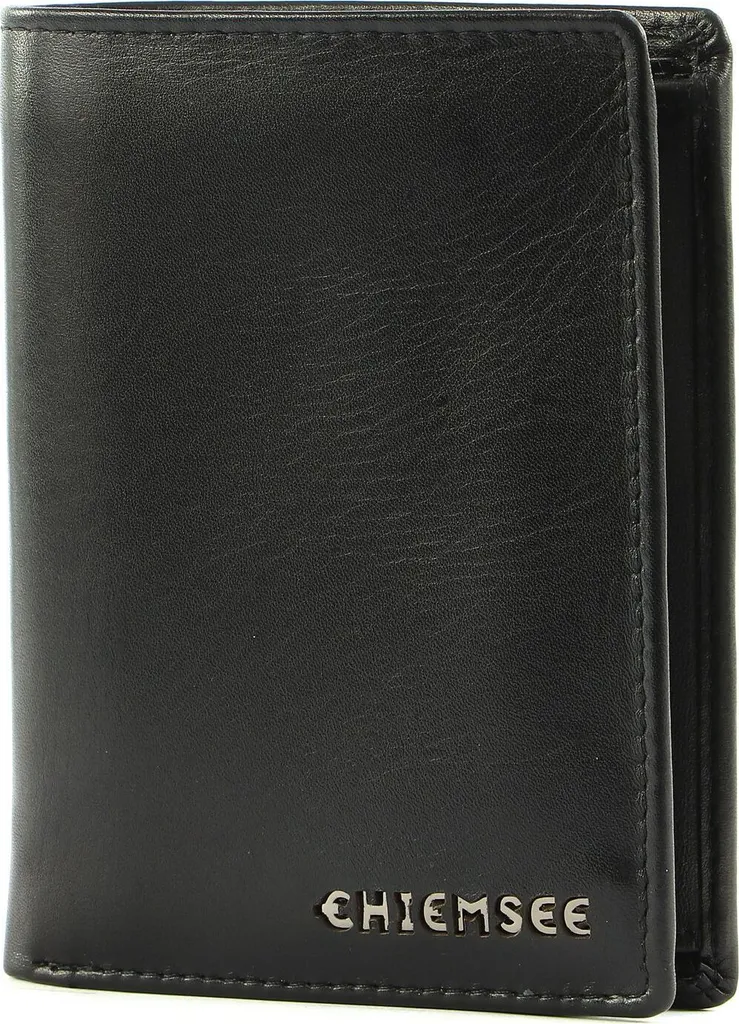Portafoglio CHIEMSEE Pelle Nero RFID - Wallet Uomo Premium Leather