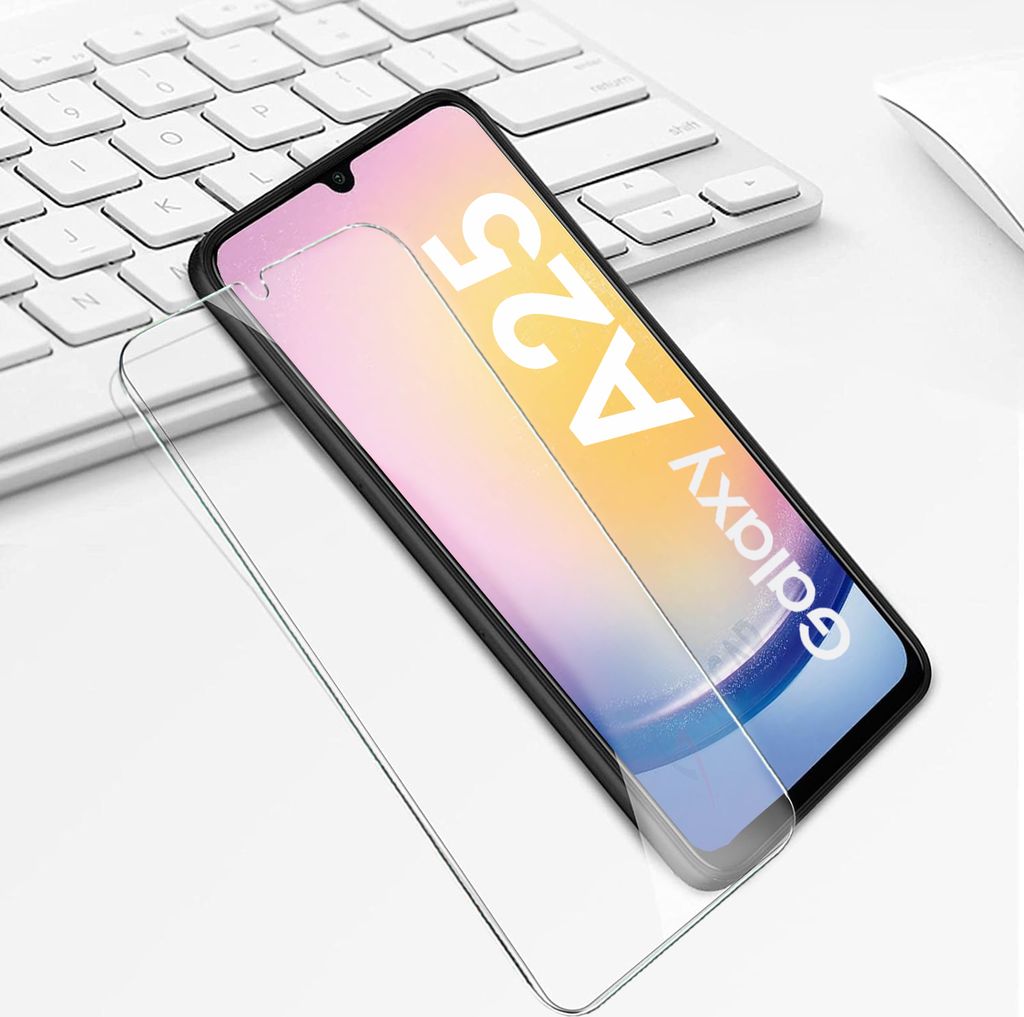Für Samsung Galaxy A25 5G - Schwarz Silikon Schutz Hülle + Produktbild 6