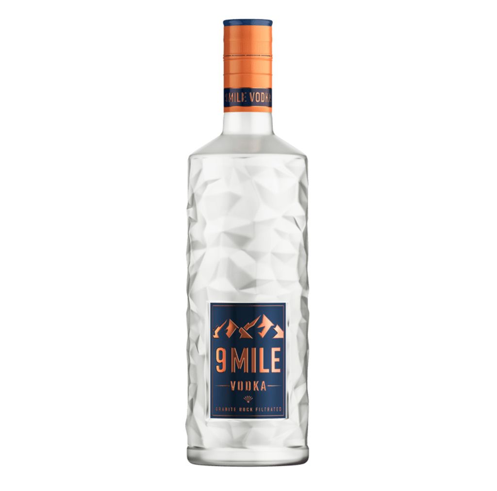 9 Mile Vodka mit LED Beleuchtung | 37,5 % vol | 0,7l Produktbild 13
