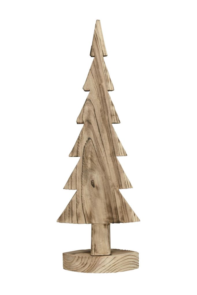 Holz Tanne Baum Dekotanne zum Stellen 26x8cm H80cm Advent Winter Weihnachten Tisch Fenster Aufsteller Dekoration