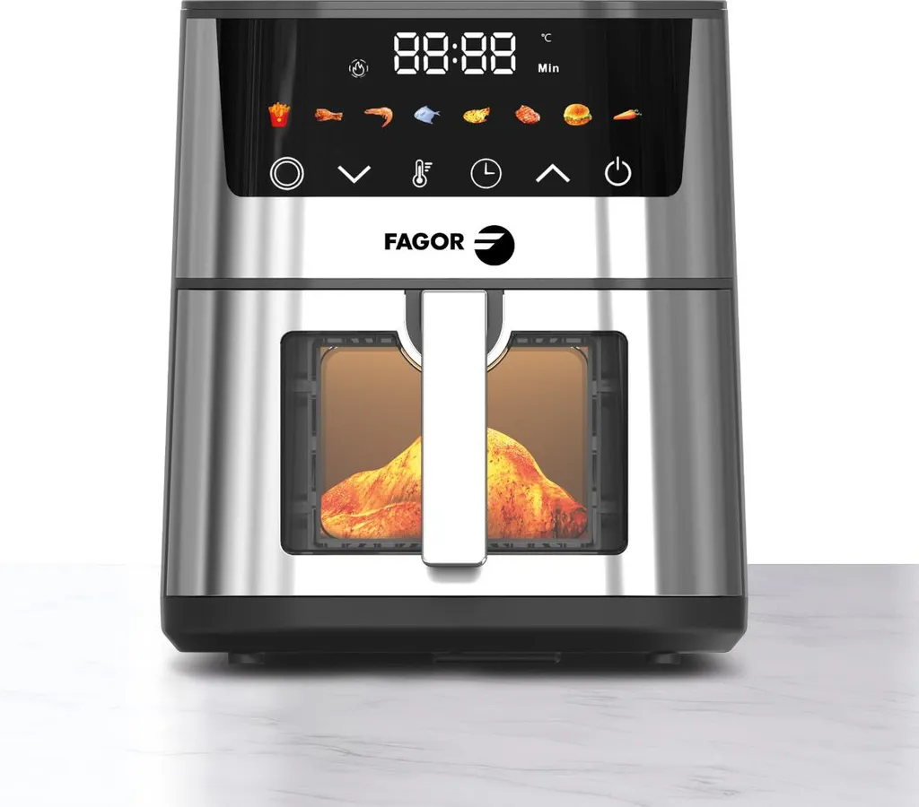 Cuisiner sainement avec l'Air fryer Fagor 5L 1400W FGAF220V Argenté