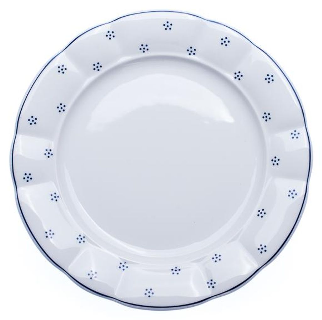 Flacher Teller, Benedikt, Porzellan, 26 cm, Valbella, G. Produktbild 
