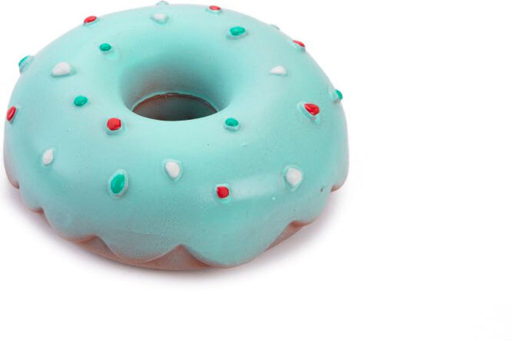 Karlie Doggy Donut - Hundespielzeug - Latex - Gruen - 12x12x5 cm