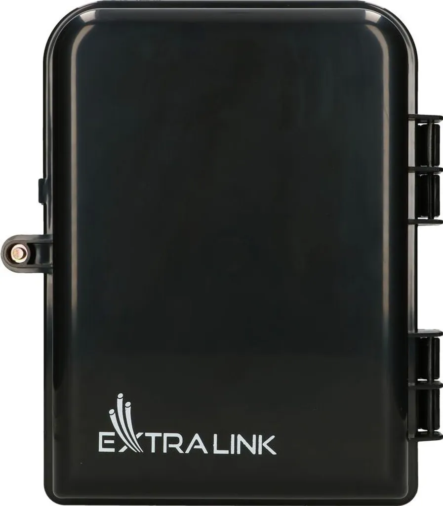 Extralink Eliza V2 Scatola ottica 16 saldature, nera, a metà campata