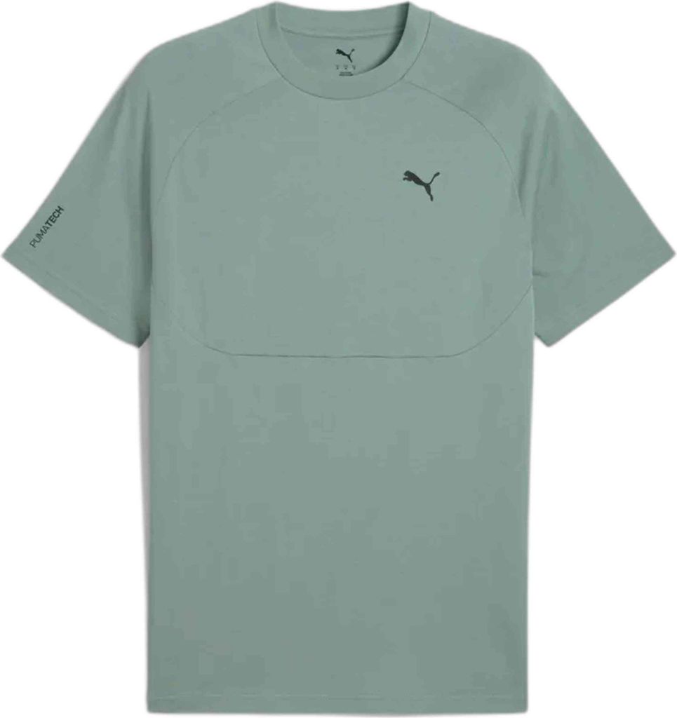 Puma T-shirt 684598-30 in Green color size 44 - 46