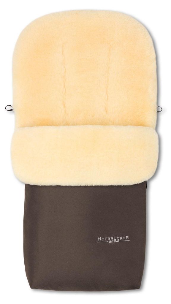 Hofbrucker Lammfell-Fußsack Putzi für Kinderwagen und Buggy Produktbild 