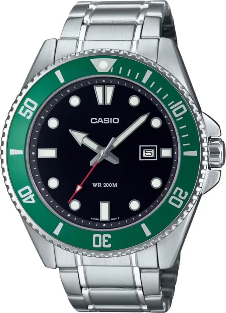 Casio MDV-107D-3A2VDF Miglior Prezzo Diver 200m Acciaio Inox
