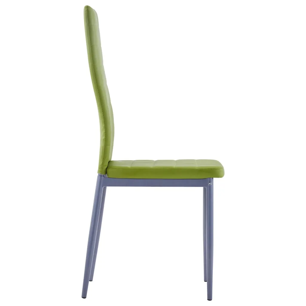 Table et 6 Chaises Vertes - Ensemble de Salle à Manger Design et Chic - 10