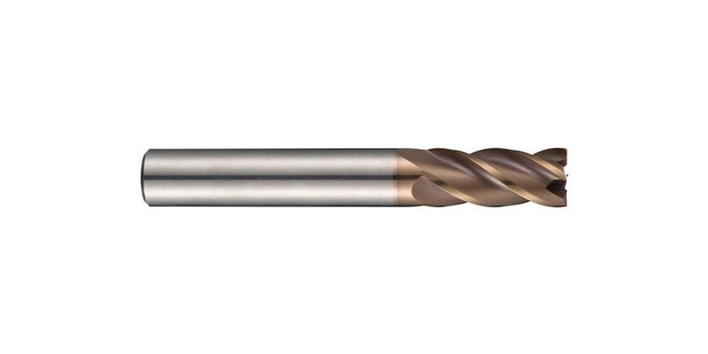 Schaftfräser S766 D.12mm Gesamt-L.83mm Schneiden-L.26mm HM TiSiN Z.4