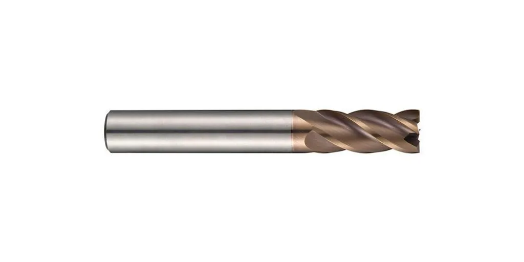 Fraise carbure 4mm S766 TiSiN : fini les vibrations et l'usure rapide