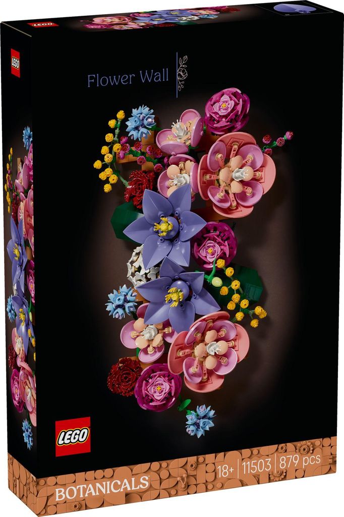 Blumen an der Wand Produktbild 