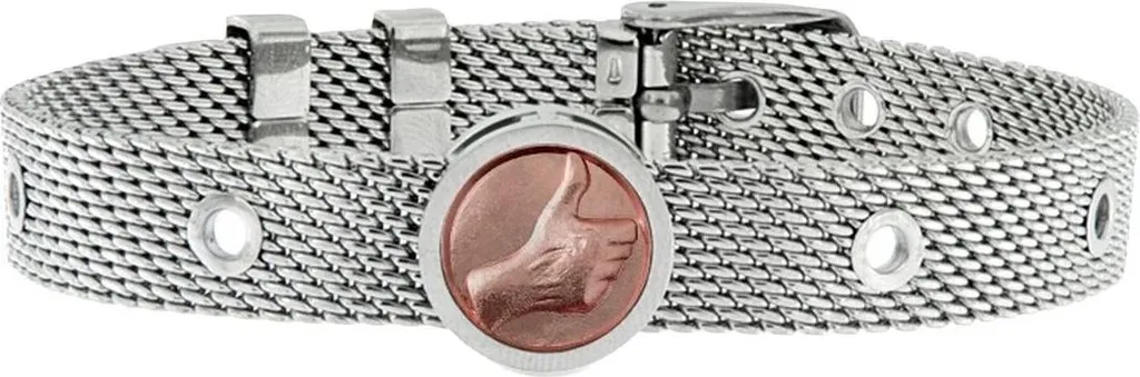 Bracciale unisex Optimistic Talent Jewels TJA-5-13-02-1-235 Colore argento