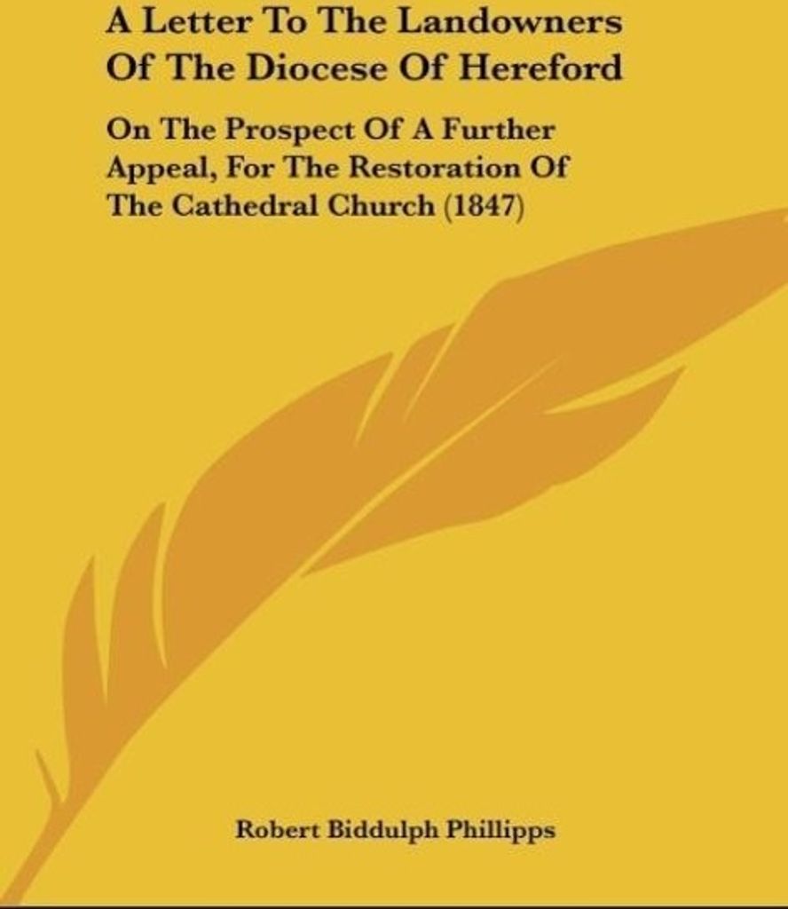 A Letter To The Landowners Of The Diocese Of Hereford