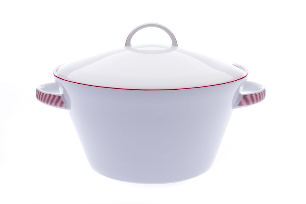 Thun 1794 Tom, mísa polévková, 3 l, červená linka, porcelán Obrázek produktu 