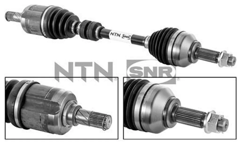 Cardan de transmission SNR DK68.003 avant gauche longueur 718 mm