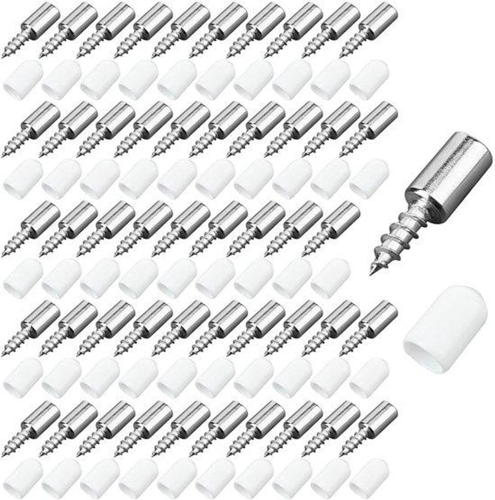 Set mit 50 stabilen Bretterträgern mit Antislip und selbstschließenden Schrauben